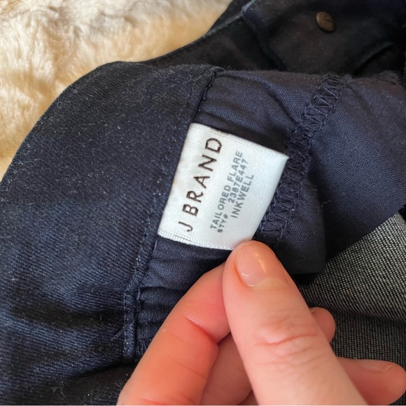 J Brand Inkwell tailored flare denim jeans size 26 - Picture 4 of 6